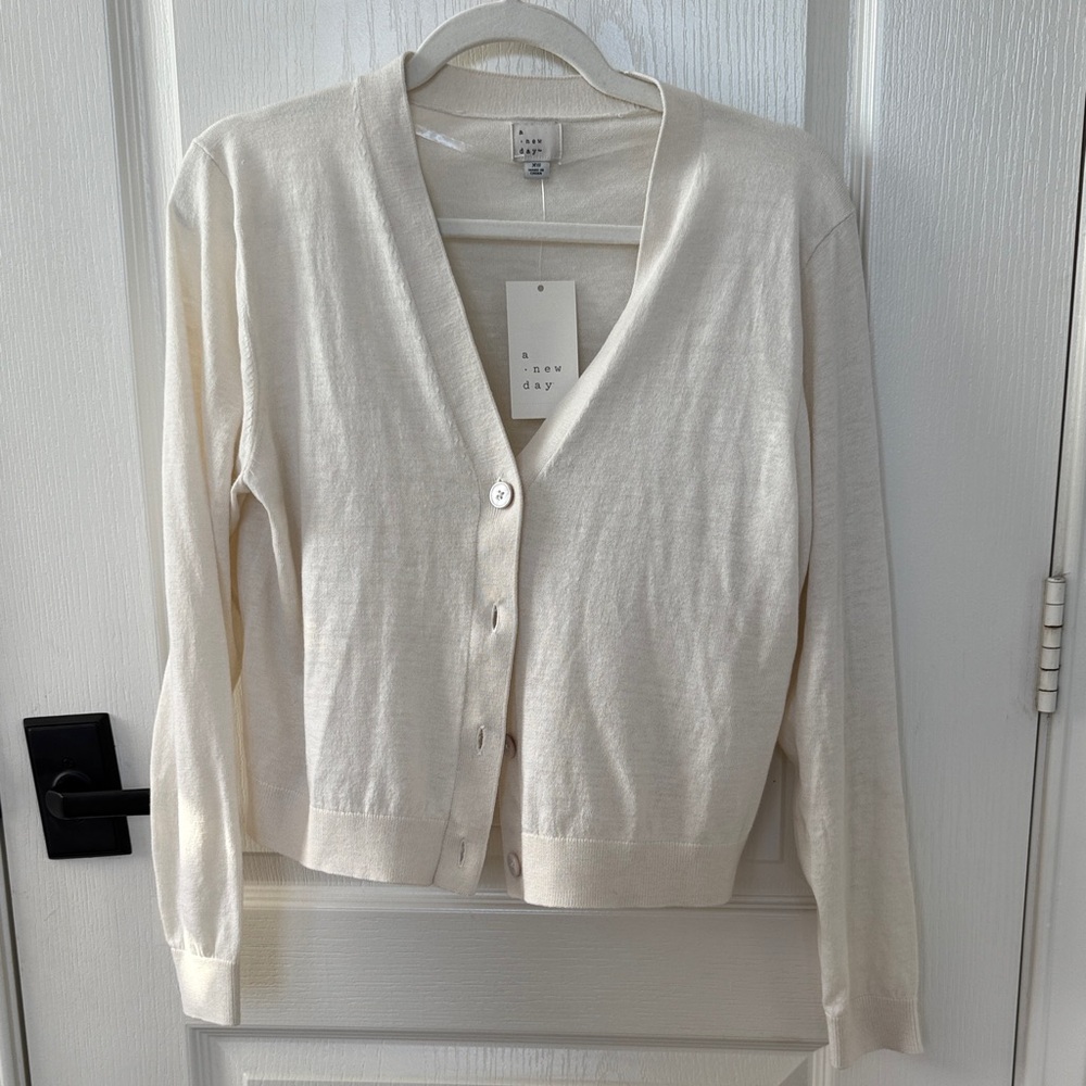 Brand New Cream Cardigan
